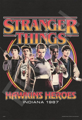 Casa si Cadouri - Stranger Things 1000-piece puzzle Hawkins Heroes