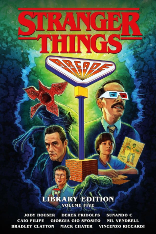 Casa si Cadouri - Stranger Things Comic Library Edition Volume 5 Hardcover *English Ver.*
