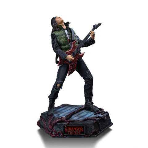 PRECOMENZI - Stranger Things Deluxe Art Scale Statue 1/10 Eddie Munson 20 cm