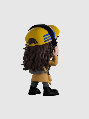 Figurina Youtooz Stranger Things Headset Dustin 13 cm in cutie cu fereastra [4]