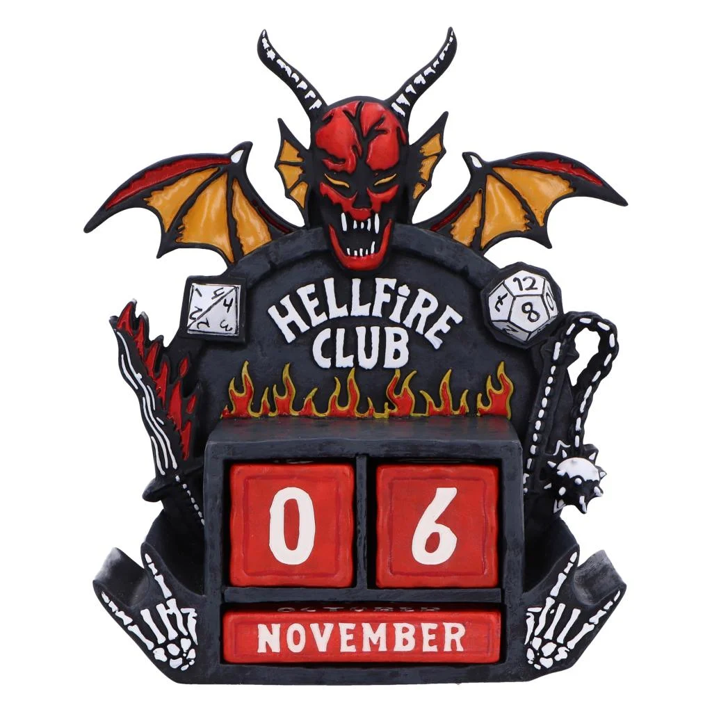 Pop Culture - Stranger Things Hellfire Club Perpetual Calendar