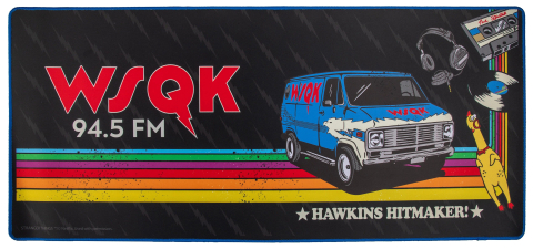 Accesorii jocuri de societate - Stranger Things Mousepad WSQK Radio 80x35 cm