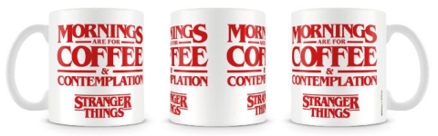 PRECOMENZI - Stranger Things Mug Coffee and Contemplation