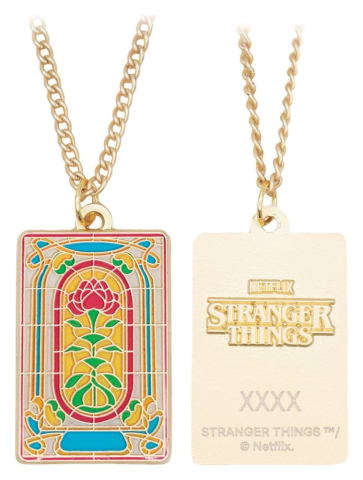 Stranger Things Necklace Creel House Window Limited Edition 3 x 2 cm [3]