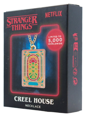 Stranger Things Necklace Creel House Window Limited Edition 3 x 2 cm [4]