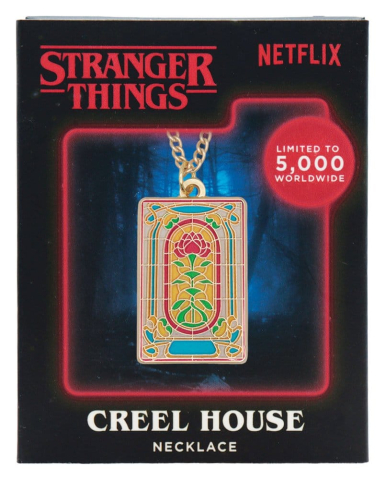 Stranger Things Necklace Creel House Window Limited Edition 3 x 2 cm [6]