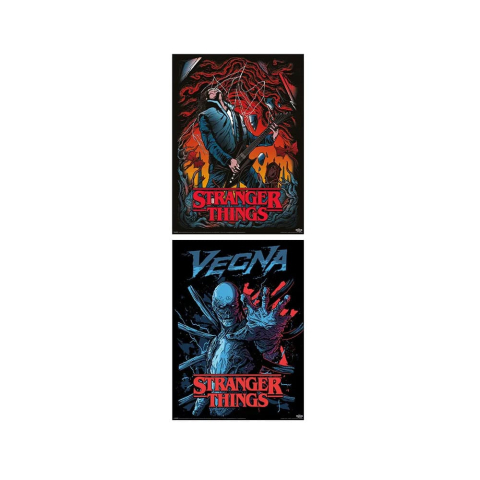 PRECOMENZI - Stranger Things Poster 2-Pack 38 x 52 cm