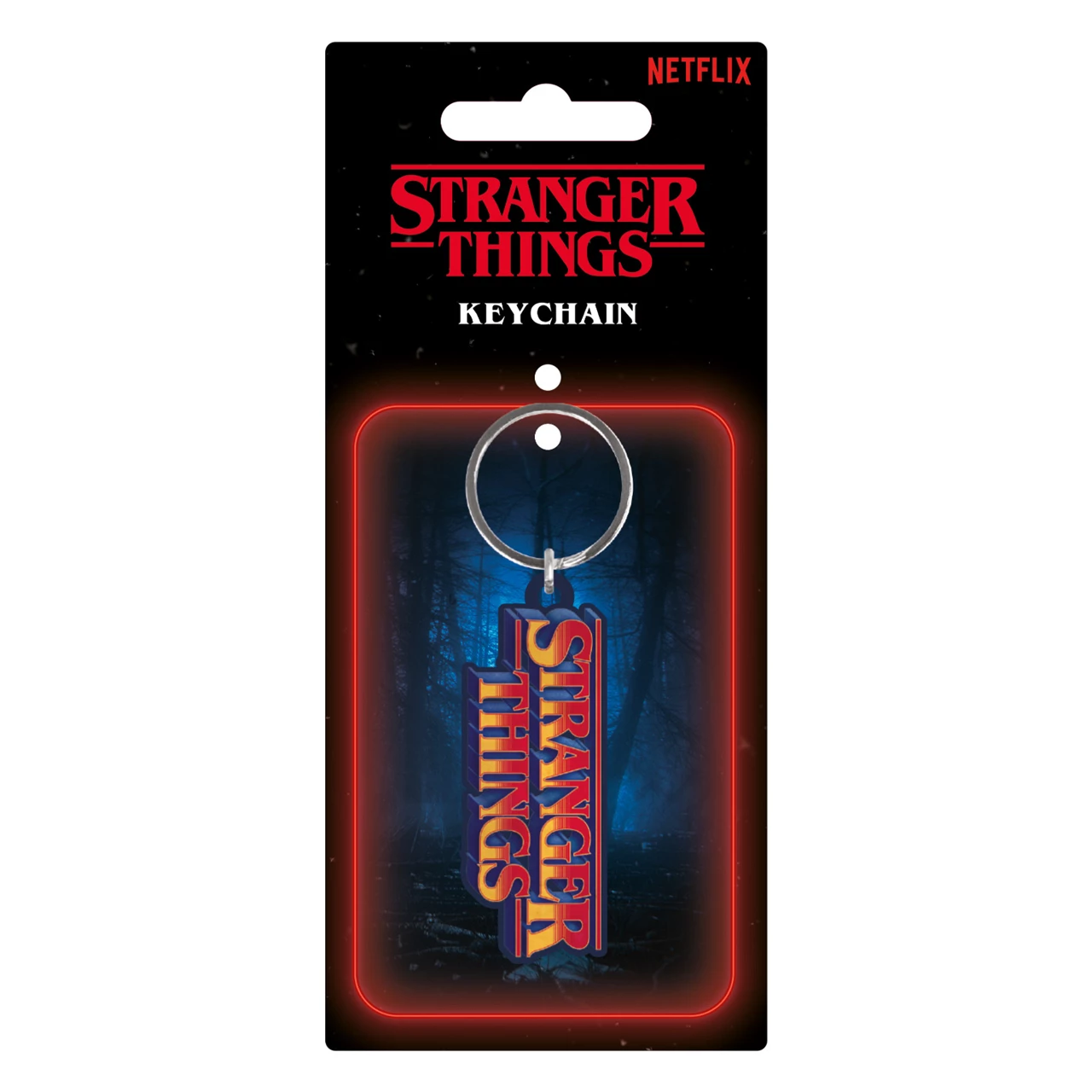 Pop Culture - Stranger Things Retro Logo Season 5 Metal Keychain