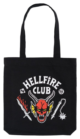PRECOMENZI - Stranger Things Tote Bag Hellfire Club