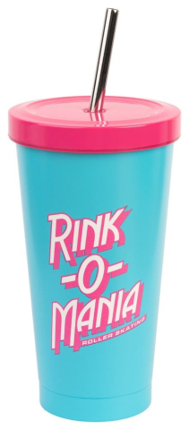 PRECOMENZI - Stranger Things Tumbler with Straw Rink-O-Mania 550 ml