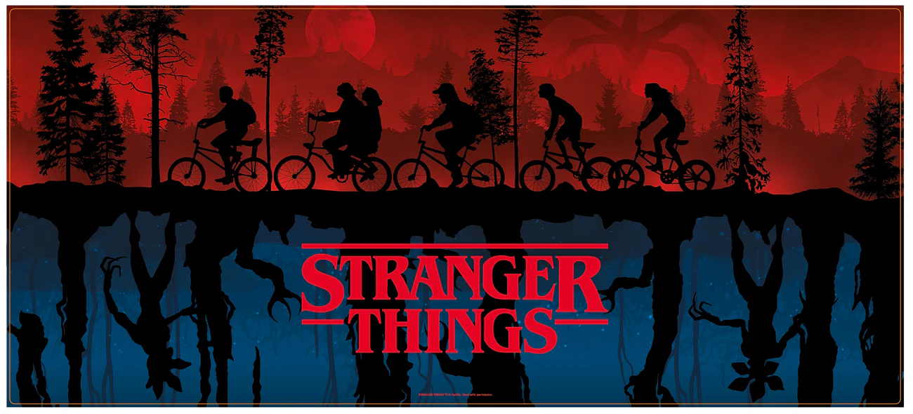Board Games - Stranger Things Upside Down XXL Gaming Mat