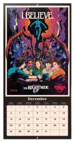 Stranger Things Wall Calendar 2027 30 x 30 cm [1]