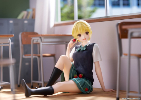 Strawberry 100% Desktop Cute PVC Figure Tsukasa Nishino (School uniform Ver.) 13 cm [4]