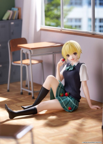 Jucarii - Strawberry 100% Desktop Cute PVC Figure Tsukasa Nishino (School uniform Ver.) 13 cm