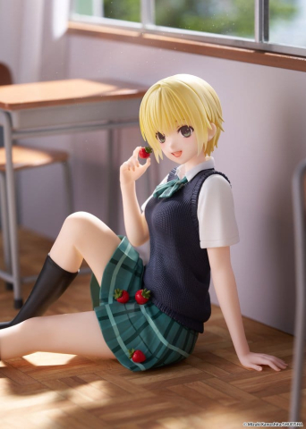 Strawberry 100% Desktop Cute PVC Figure Tsukasa Nishino (School uniform Ver.) 13 cm [5]