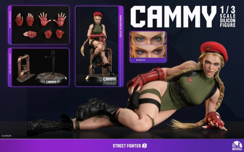 Street Fighter 6 Silicone Action Figure 1/3 Cammy 65 cm [19]