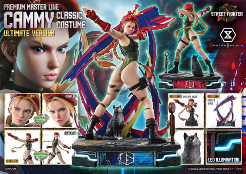 Street Fighter 6 Ultimate Premium Masterline Statue 1/4 Cammy Classic Costume Ultimate Version 54 cm [5]