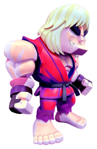 PRECOMENZI - Street Fighter Bulkyz Vinyl Figure Violent Ken 30 cm