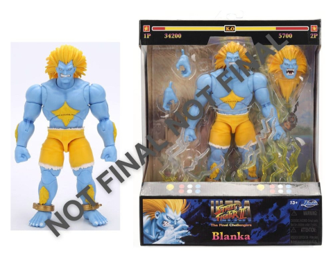 PRECOMENZI - Street Fighter II Action Figure Blanka P2 19 cm