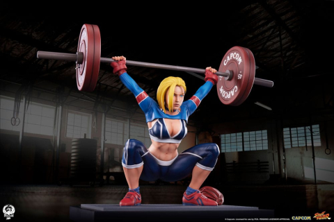 Street Fighter Premier Series Statue 1/4 Cammy: Powerlifting SF6 41 cm [19]