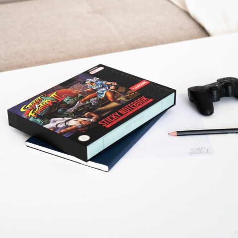 Street Fighter Premium Notebook with Sticky Notes and Cover A5 [2]