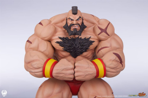 Street Fighter Street Jam Statuen 1/10 Zangief & Gen Set [15]