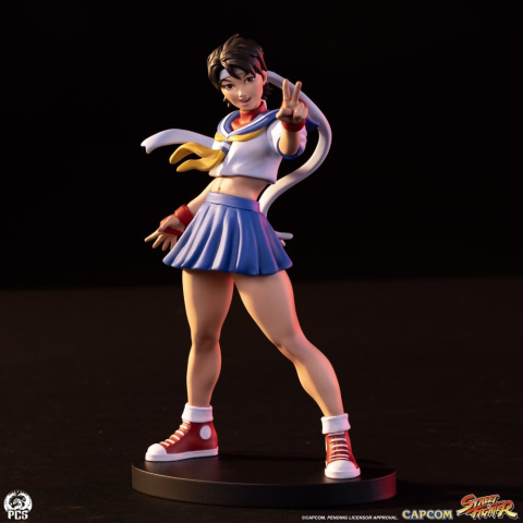 Street Fighter Street Jam Statues 1/10 Sakura & Sodom 22 cm [2]
