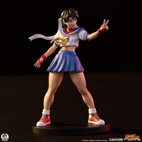 Street Fighter Street Jam Statues 1/10 Sakura & Sodom 22 cm [7]