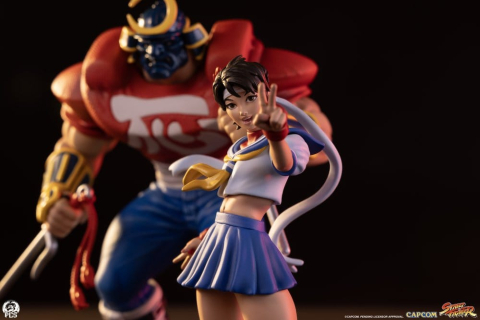 Street Fighter Street Jam Statues 1/10 Sakura & Sodom 22 cm [1]