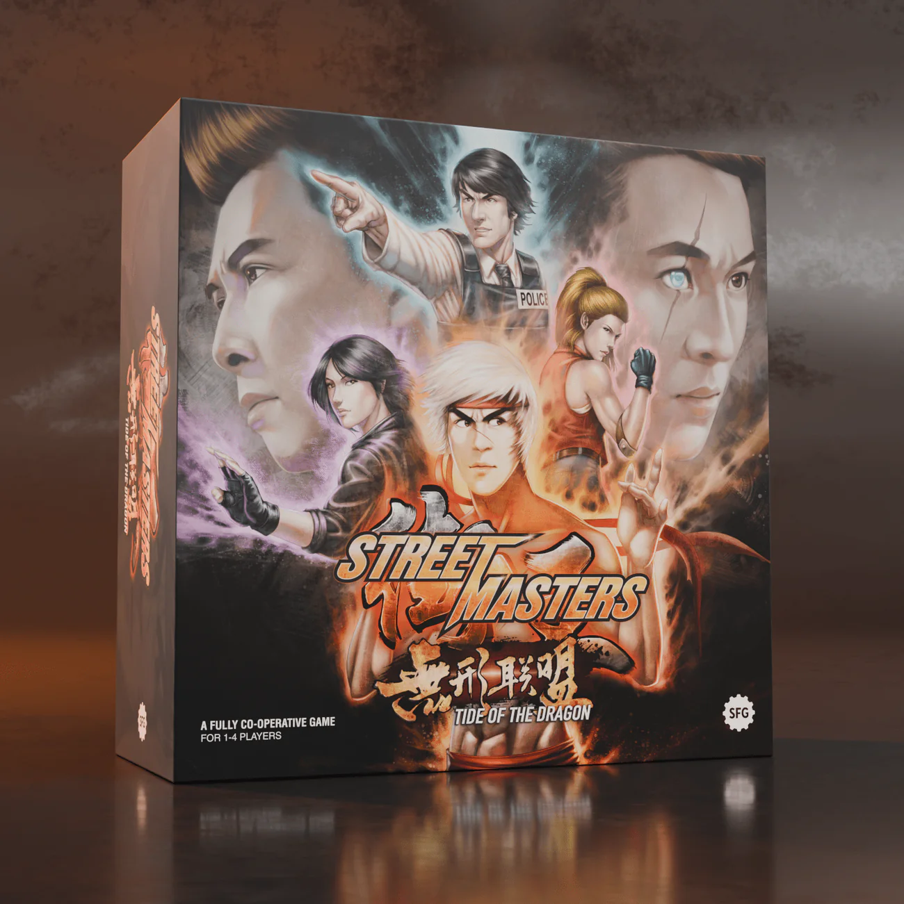 Board Games - Street Masters: Tide of the Dragon