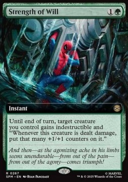 Singles Trading Card Games - Strength of Will Marvel's Spider-Man: Extras 267