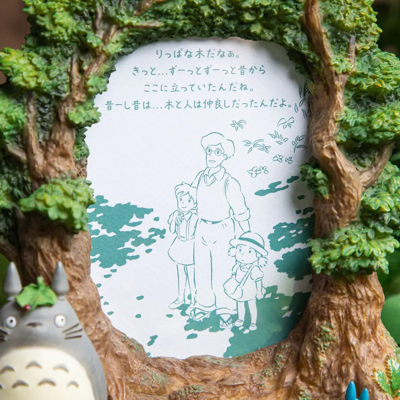 Studio Ghibli My Neighbor Totoro - Diorama cu Rama Foto Padurea lui Totoro [6]