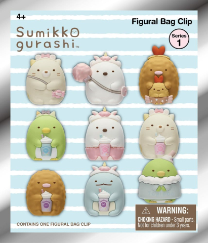Sumikko Gurashi 3D PVC Bag Clips Series 1 Blind Bag Display (24) [1]