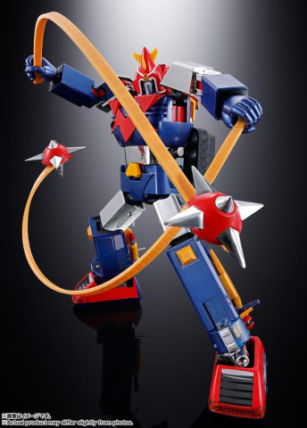 Jucarii - Super Electromagnetic Machine Voltes V Soul of Chogokin Diecast Action Figure GX-31SP Chodenji Machine Voltes V Chogokin 50th Ver. 25 cm
