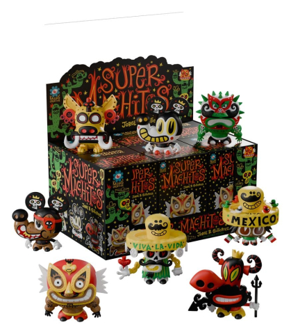 Super Machito Mini Figures S1 10 cm Blind Box Display (6) [1]
