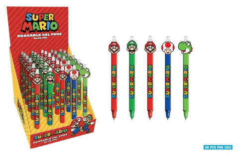 Casa si Cadouri - Super Mario Erasable Gel Pen Display (30)