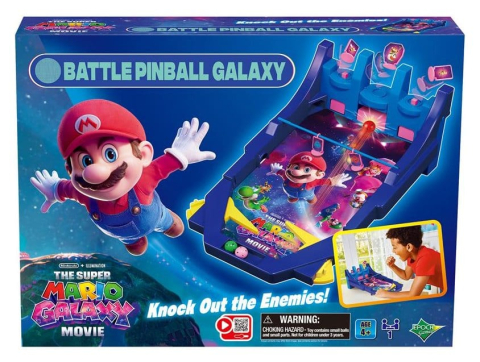Games - Super Mario game Galaxy Movie Battle Pinball
