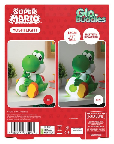 Super Mario GloBuddies Light Yoshi 18 cm [1]