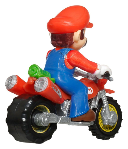 Super Mario Hot Wheels Die-Cast Vehicles 2-Pack 1/64 Mario & Bowser Jr. [2]