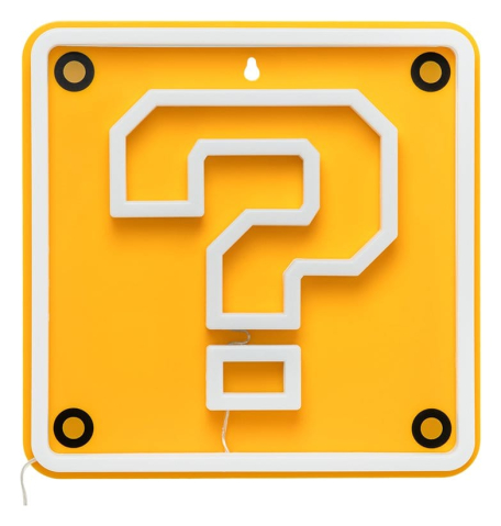 Super Mario LED Neon Wall Lamp Question Block 24 x 24 cm [3]