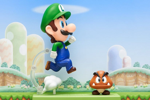 Super Mario Nendoroid Action Figure Luigi 10cm [2]