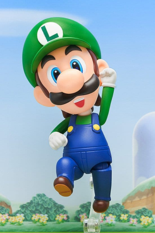 Super Mario Nendoroid Action Figure Luigi 10cm [1]