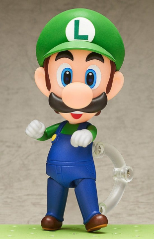 PRECOMENZI - Super Mario Nendoroid Action Figure Luigi 10cm