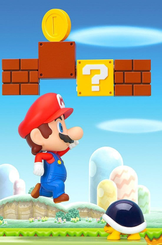 Super Mario Nendoroid Action Figure Mario 10cm [3]