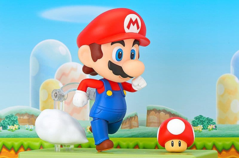 Super Mario Nendoroid Action Figure Mario 10cm [4]
