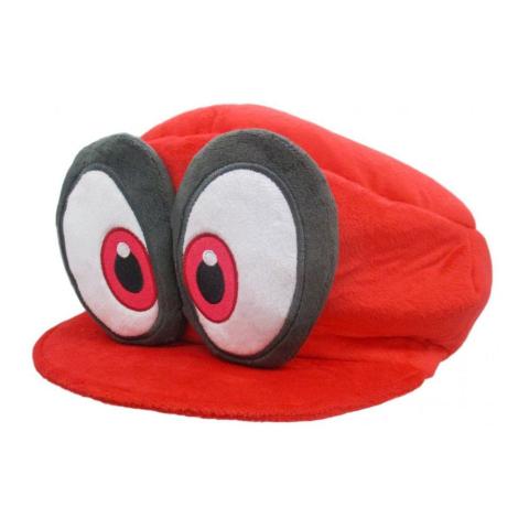 PRECOMENZI - Super Mario Odyssey Plush Figure Mario's Cap (Cappy) 24 cm