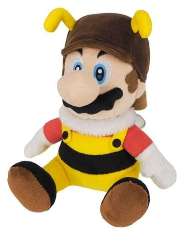 Super Mario Plush Figure Bee Mario 18 cm [0]