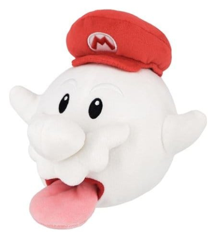 Super Mario Plush Figure Boo Mario 21 cm [0]