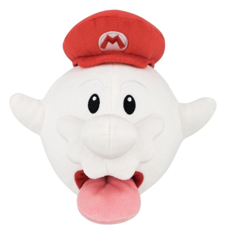 Super Mario Plush Figure Boo Mario 21 cm [1]