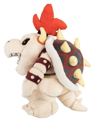 Super Mario Plush Figure Dry Bowser 32 cm [1]